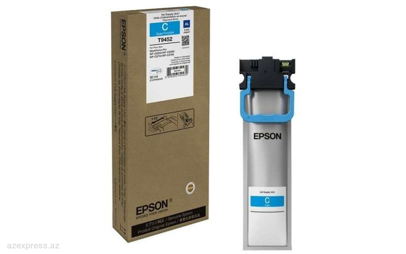 Картридж Epson WF-C5xxx Series Ink Cartridge XL Cyan(C13T945240)  Bakıda