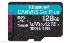 Карта памяти Kingston 128 GB microSDXC Canvas Go Plus  (SDCG3/128GB) 
