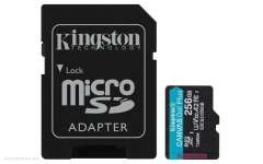 Карта памяти Kingston 256GB microSDXC Canvas Go Plus  (SDCG3/256GB) 