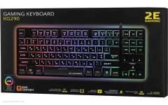 Oyun klaviaturası 2E KG290 87 keys LED USB Black UKR (2E-KG290UB)