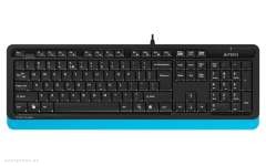 Клавиатура A4Tech Fstyler FK10 Black-Blue USB