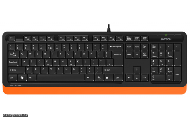 Клавиатура A4Tech Fstyler FK10 Orange-Black USB Bakıda