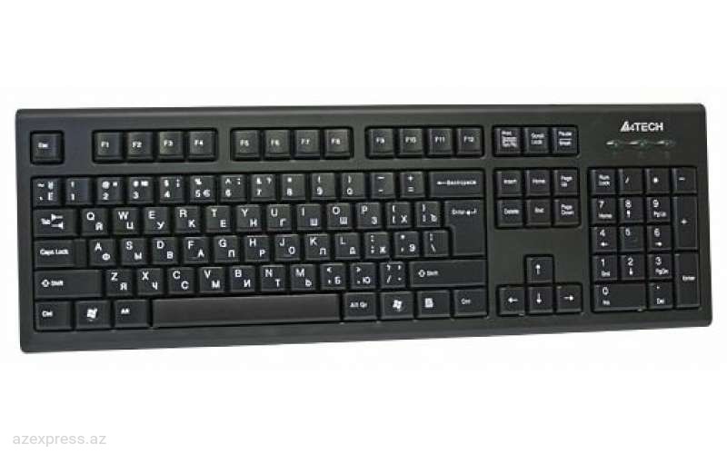 Клавиатура A4Tech KR-85 Black USB Bakıda