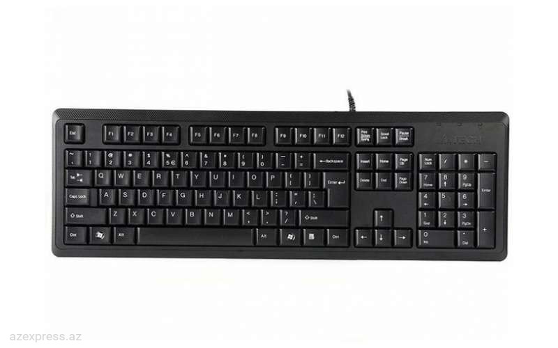 Клавиатура A4Tech KR-92 Black USB Bakıda