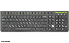 Клавиатура Беспроводная Defender UltraMate SM-536 RU Black (45536)