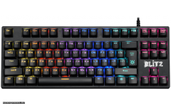 Клавиатура Defender Blitz GK-240L RU Rainbow Black USB (45240)