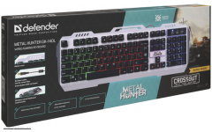 Клавиатура Defender Metal Hunter GK-140L (45140)