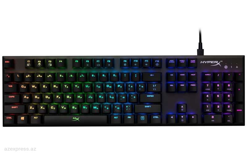 Клавиатура HyperX  Alloy FPS RGB Silver Speed Gaming (HX-KB1SS2-RU)  Bakıda