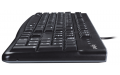 Клавиатура Logitech Corded Keyboard K120 Black (920-002506)  Bakıda