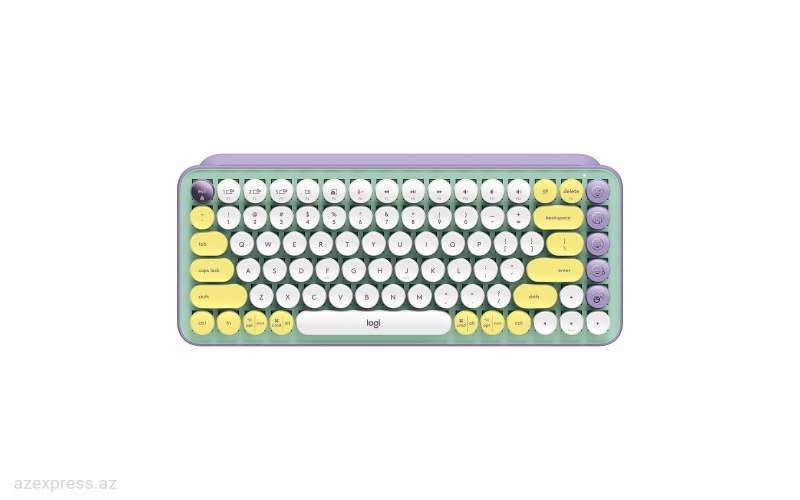 Клавиатура Logitech POP Keys Bluetooth Mechanical Keyboard -DAYDREAM MINT (920-010717)  Bakıda