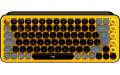 Клавиатура Logitech POP Keys Wireless Mechanical Keyboard With Emoji Keys - BLAST YELLOW (920-010716)  Bakıda