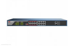 PoE-коммутатор Hikvision DS-3E0318P-E(B) 16p Unmanaged POE SWITCH (DS-3E0318P-E(B)) 