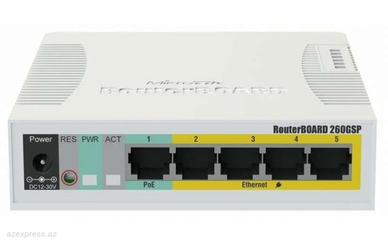 Коммутатор MikroTik 260GSP (RB260GSP )  Bakıda