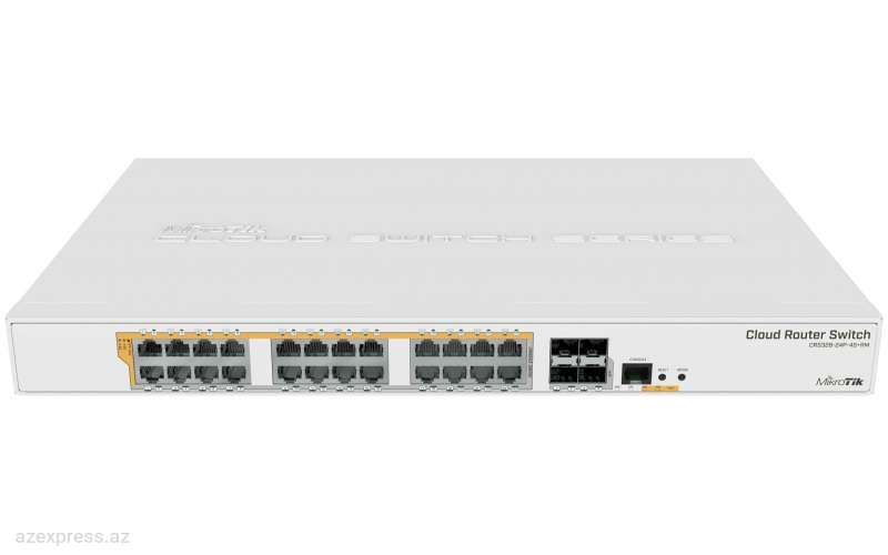 Switch MikroTik CRS328-24P-4S+RM (CRS328-24P-4S+RM)  Bakıda