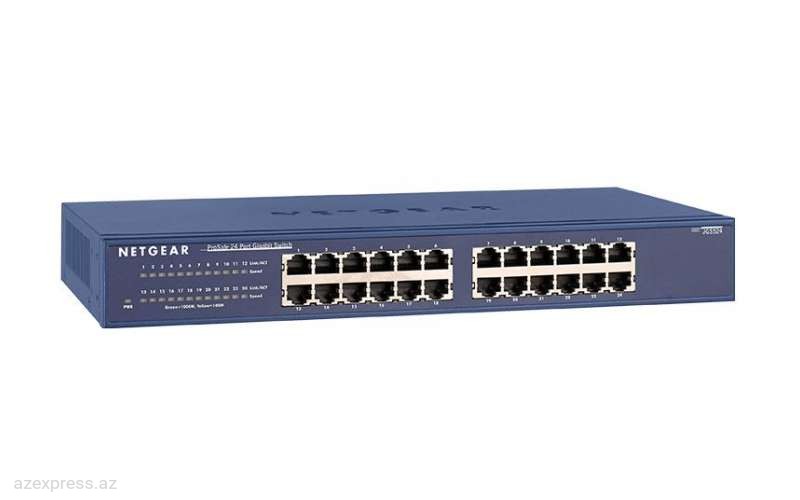 Коммутатор NETGEAR  JGS524v2 24x1GE, unmanaged (JGS524-200EUS)  Bakıda