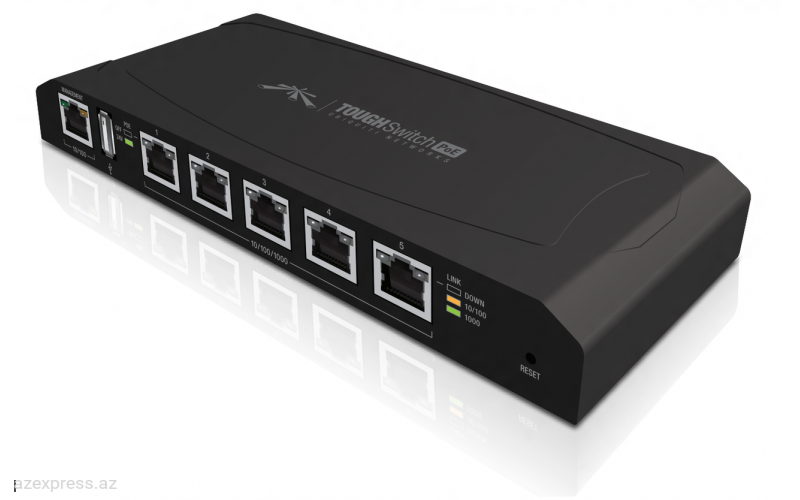 Коммутатор Ubiquiti TOUGHSwitch PoE (TS-5-POE)  Bakıda