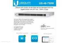 Коммутатор Ubiquiti UniFi Switch 48-750W (US-48-750W) 