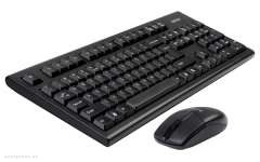 Клавиатура и мышь A4Tech 3100N Black USB