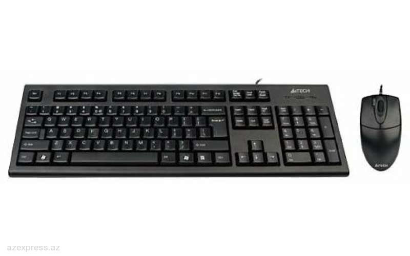 Клавиатура и мышь A4Tech KR-8520D Black USB Bakıda