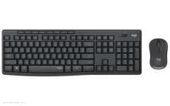 Клавиатура и мышь Logitech MK295 Silent Wireless Combo - GRAPHITE (920-009807) 