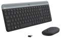 Клавиатура и мышь Logitech Slim Wireless Keyboard and Mouse Combo MK470-GRAPHITE (920-009206)  Bakıda