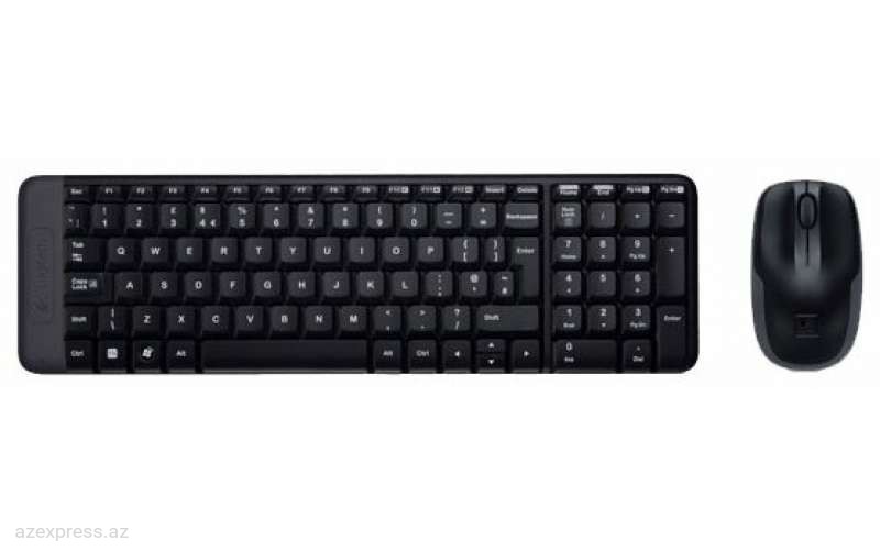 Клавиатура и мышь Logitech Wireless Combo MK220  (920-003169)  Bakıda