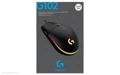 Мышь Logitech G102 Lightsync Black (910-005823) 