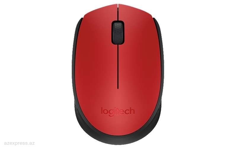 Мышь Logitech Wireless Mouse M171 Red (910-004641)  Bakıda