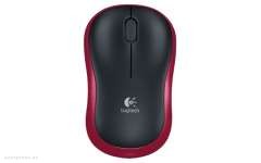 Мышь Logitech Wireless Mouse M185 RED (910-002240) 
