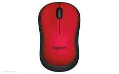 Мышь Logitech Wireless Mouse M220 SILENT -RED (910-004880) 