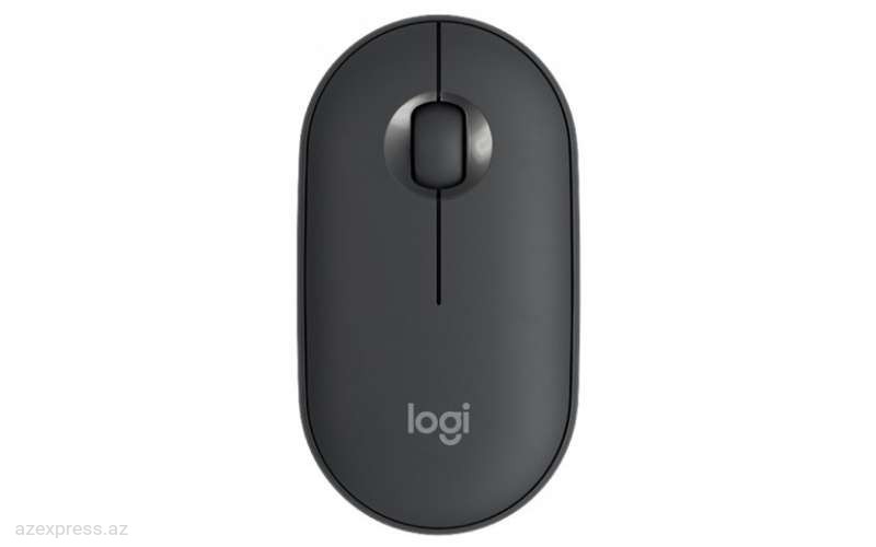 Мышь Logitech Wireless Mouse Pebble M350 Graphite (910-005718)  Bakıda