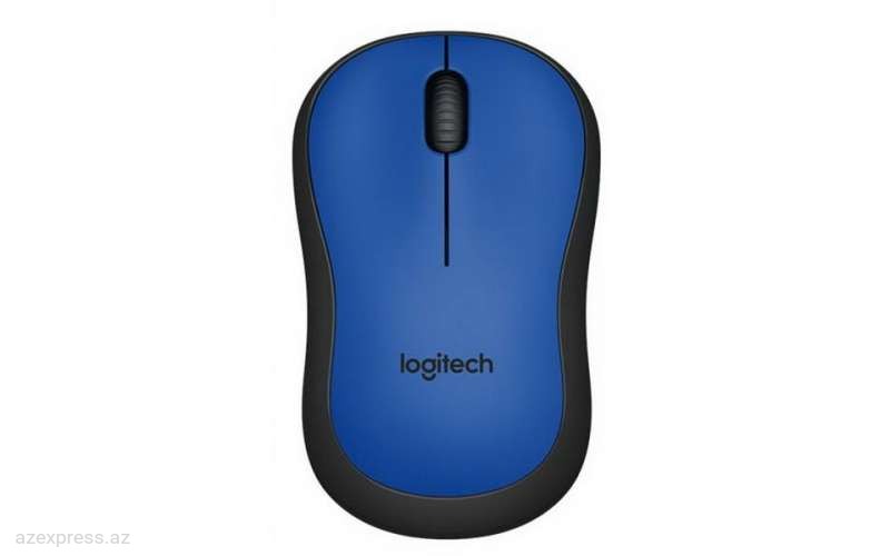 Мышь беспроводная Logitech M220 Silent Blue (910-004879)  Bakıda