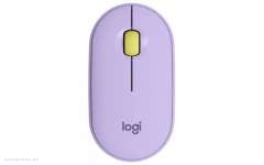 Мышь Logitech Pebble M350 Wireless Mouse - LAVENDER LEMONADE (910-006752) 