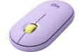 Мышь Logitech Pebble M350 Wireless Mouse - LAVENDER LEMONADE (910-006752)  Bakıda