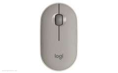 Мышь Logitech Pebble M350 Wireless Mouse - SAND (910-006751) 