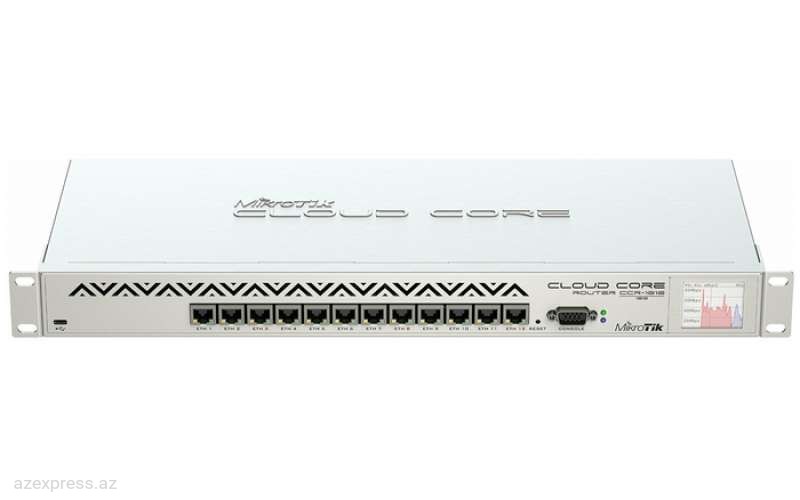 Marşrutlaşdırıcı MikroTik CCR1016-12G (CCR1016-12G)  Bakıda