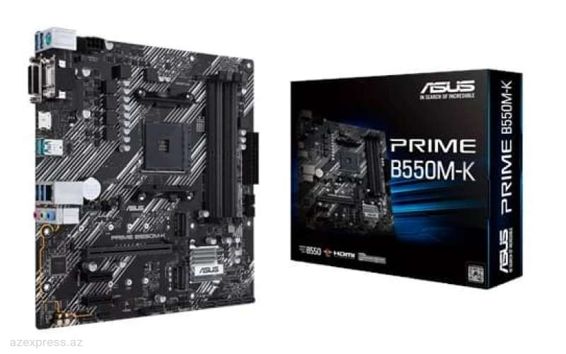 Материнская плата ASUS PRIME B550M-K  Bakıda