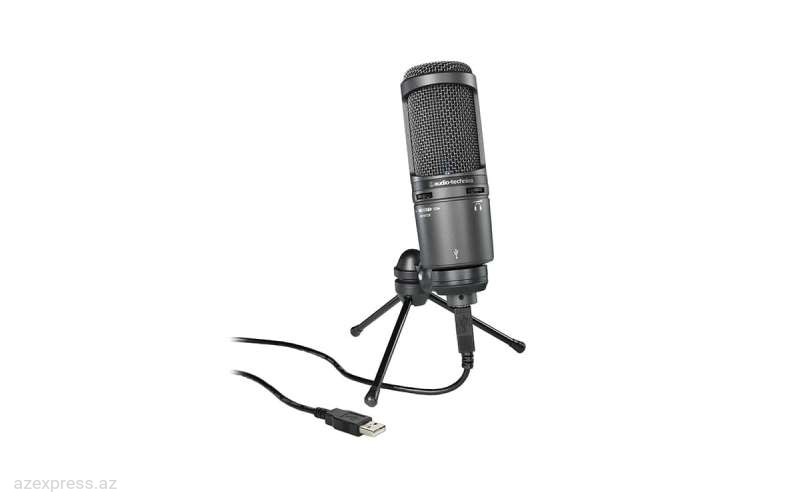 Mikrofon Audio-Technica AT2020USB+ (AT2020USB+) Bakıda