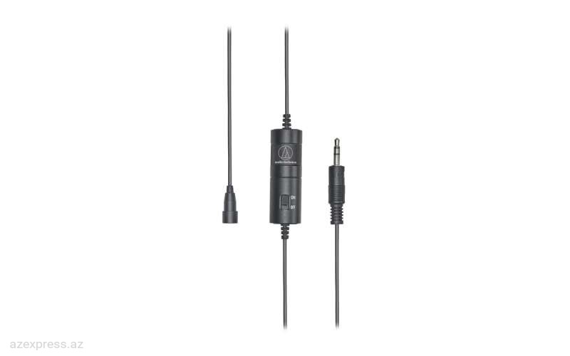 Çoxistiqamətli Kondenser Klipsli Mikrofon Audio-Technica ATR3350X (ATR3350X) Bakıda