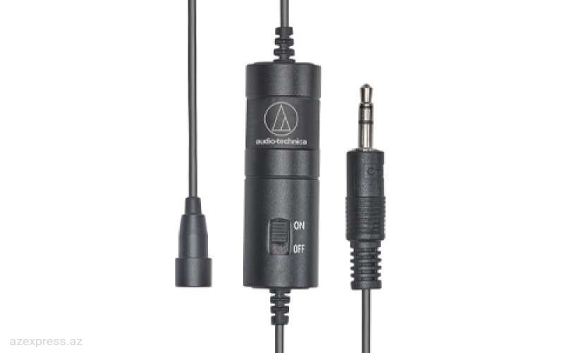 Çoxistiqamətli Kondenser Klipsli Mikrofon Audio-Technica ATR3350XIS (ATR3350XIS) Bakıda