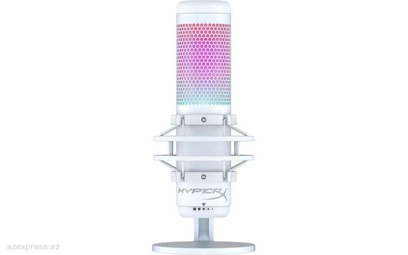 Микрофон HyperX QuadCast S White (519P0AA)  Bakıda
