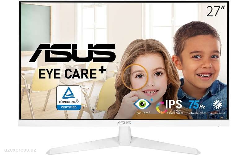 Монитор Asus  VY279HE-W  (27") Full HD (90LM06D2-B01170)  Bakıda
