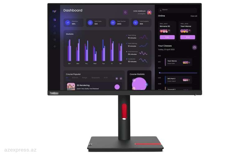 Monitor Lenovo ThinkVision T24i-30 (63CFMATXEU)  Bakıda