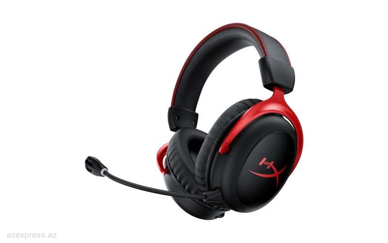 Наушник HyperX Cloud II Wireless (HHSC2X-BA-RD/G)  Bakıda