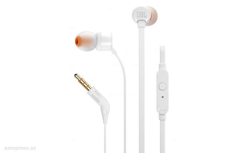 Наушник JBL T110 White (T110WHT)  Bakıda