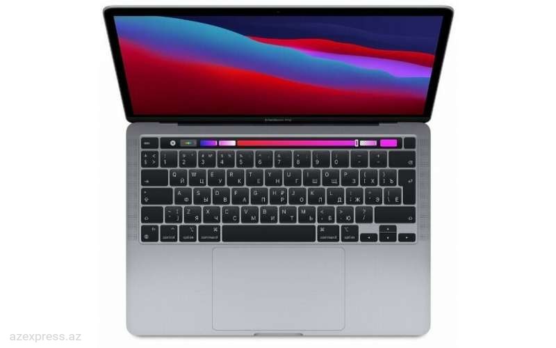 Ноутбук Apple MacBook Pro touch bar (2020) 13.3/M1/8GB/512GB Space Gray (MYD92)  Bakıda