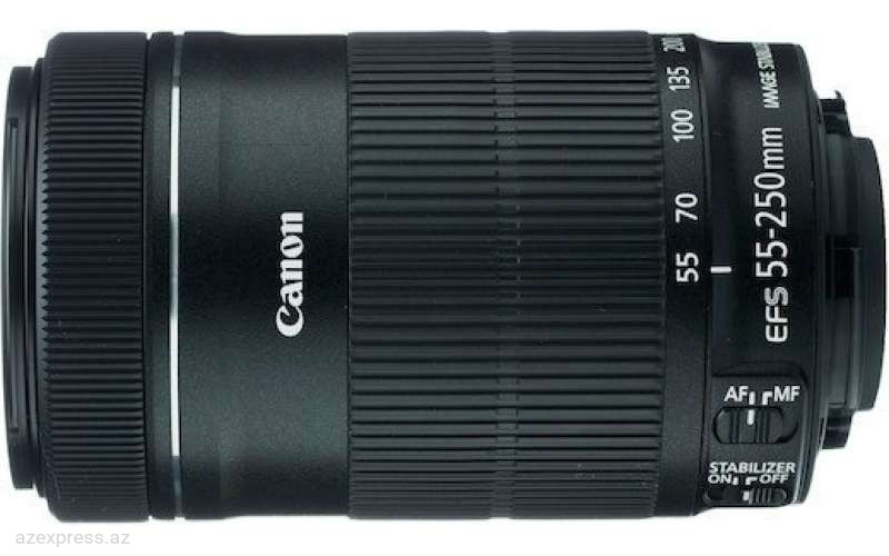 Объектив Canon EF-S 55-250mm f/4-5.6 IS STM (8546B005)  Bakıda