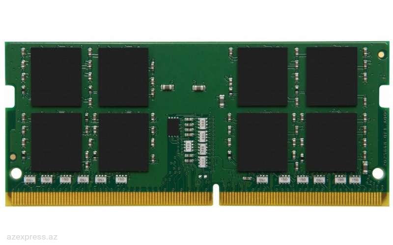 Оперативная память Kingston 16GB 3200MHz DDR4 Non-ECC CL22 SODIMM 2Rx8 (KVR32S22D8/16)  Bakıda