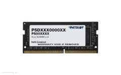 Оперативная память Patriot SL DDR4 16GB 3200MHz SODIMM (PSD416G320081S) 