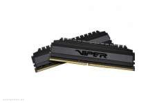 Оперативная память Patriot Viper Blackout 32GB 3200MHz CL16 UDIMM KIT (PVB432G320C6K) 